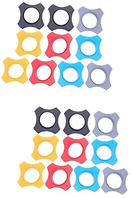 Toyvian 20pcs Microphone Rubber Rolling Ring for Handheld Microphone Preventing Slipping and Falling for Outdoor Recording and Live Performances