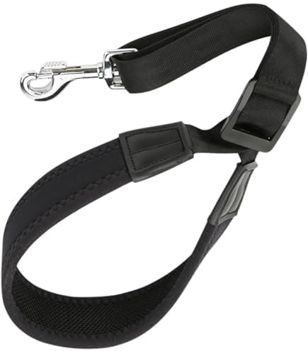 BESTonZON Verstellbarer Saxophongurt und Einfachem Aufbau aus Silikon und Polyester mit Flexiblem Design für Komfortables Üben und Aufführen Am Alt und Tenorsaxophon