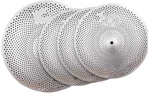 Platillos Para Batería Platillos Con Sordina Platillos Con Sordina 14 16 18 20 Juegos De Platillos Para Batería De Jazz 14 16 20 Platillos Con Sordina (3 Platillos)(3 cymbals)