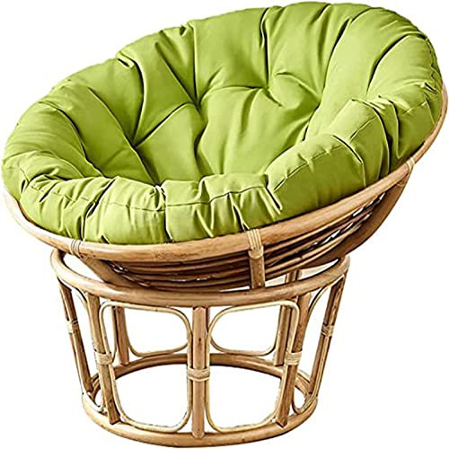 Ersatzkissen für Hollywoodschaukel, wasserdicht, sonnenbeständig, waschbar, für Garten, Balkon, Hängematte, Stuhlkissen, 130 x 130 cm, rund