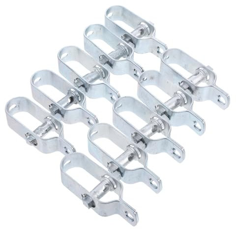 Zerodeko 10stücke Drahtseil-spanner Aus Verzinktem Einstellbare Klemmen Für Obst Und Gemüsegärten Gewächshäuser Und Rankhilfen Robuste Drahtkabel-clips Für Vielseitige Anwendungen