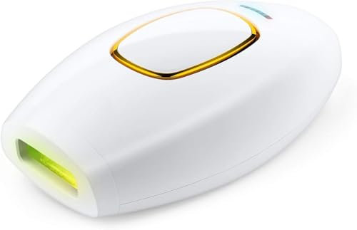 Epilateur à LumièRe PulséE Ipl, 990,000 Flashs Ipl Epilateur Laser Permanente Indolore, 2 Modes 5 Niveaux D'éNergie Epilateur Permanente Pour Femme Et Homme, Corps, Visage, Aisselles, Maillot，Nouveau