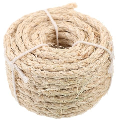 EPIGEIST Corda Sisal Naturale per Tiragraffi Gatti Resistenti in per Riparazione e Fai da Te Adatta per Alberi e Mobili da Arrampicata Protezione Graffiabile per Gatti