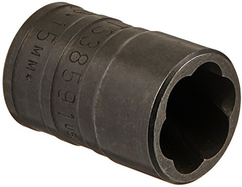 Williams TS38591 3/8 Drive Turbo Socket, 15mm