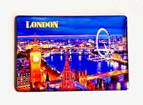 London, England, Souvenir-Kühlschrankmagnet Fridge Magnet 1810211 Aimant de refrigerateur calamita de frigorifero London Fridge Magnet iman de nevera London koelkastmagneet