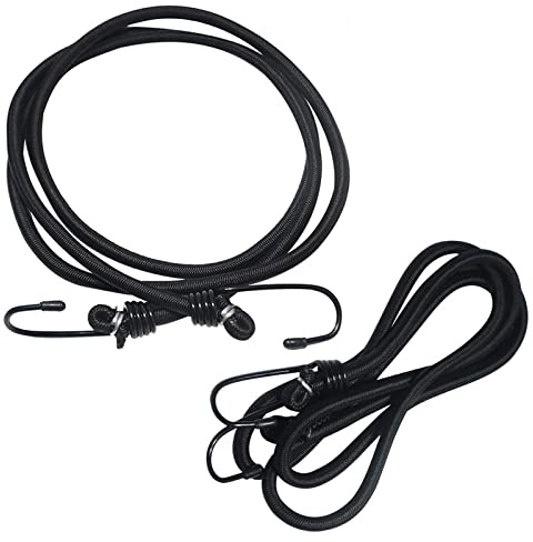 Morsetto per Bagagli Con Gancio Cinghie in Corda Con Ganci Corde Elastiche Lunghezze Assortite Con Ganci Corde Elastiche Con Gancio e Mollette per Campeggio Arrampicataattività All'aperto Veicoli