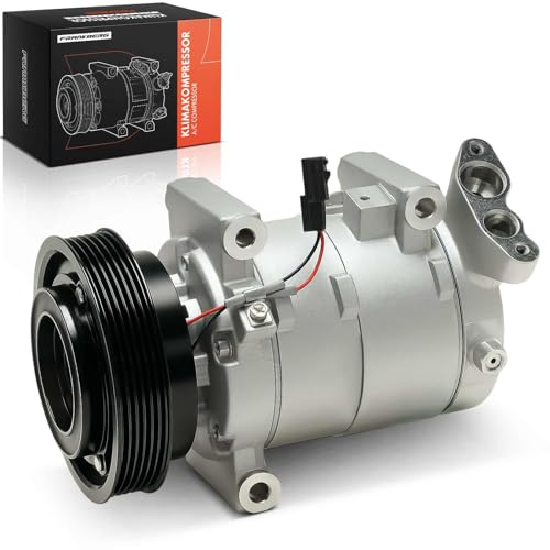 Frankberg Compressore dell'aria condizionata con frizione Compatibile con Sander.o Sander.o II Duster HS Duster Combi Logan LS Logan Express FS Logan II Logan MCV KS, compreso l'olio preconfezionato