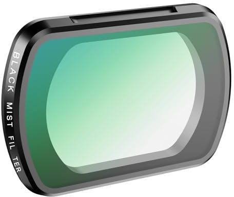 Giovbuer Black Mist Filter Compatible with DJI Osmo Pocket 3, Black Mist Filter for DJI Pocket 3(Black Mist Filter)