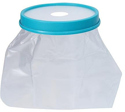 Mobestech Wasserdichter Fuß Gipsverband Schutz Überzug Für Dusche Und Bad Einfach Anzuziehen Verhindert Nässe Von Verbänden Und Wunden Wiederverwendbarer Duschschutz Für Verletzte Beine Und
