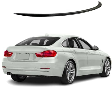 Becquet arrière lèvre de spoiler pour BMW Série 4 F32 Coupé Slim Design Noir brillant