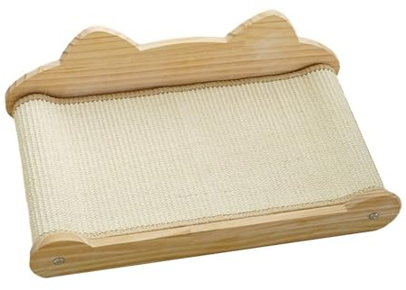 GRFIT Kratzpappe für Katzen Hölzernes Katzenkratzbrett, Sisal-Katzennest, Anti-Katzen-Kratzsofa, großes Katzenkrallenbecken, Katzenkrallenschleifer Katzenspielzeug