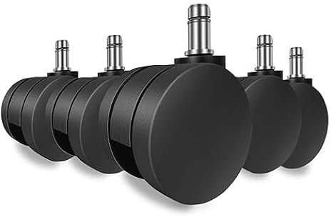 60mm Wheels Casters HM Chair Aeron Sayl Mirra cella Setu - Soft Floor