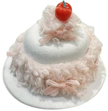 KACCDE Pince à cheveux pour femme et fille Motif gâteau d'anniversaire Crème