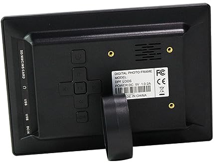 Homoyoyo Cornice per Foto Digitali Lettore Pubblicitario Display di Grandi Dimensioni per Visualizzazione Chiara Supporta USB e Schede di Memoria per Immagini Video e Audio