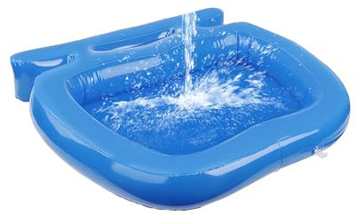 Vmiorzq Bassin De Lavage De Pieds pour Piscine, Élimine Sable Et Saletés des Pieds, Bac Léger Portable pour Hygiène Extérieur Et Spas