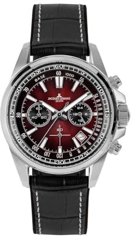 JACQUES LEMANS Herren-Uhren Analog Quarz
