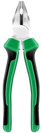 Industrial- Grade Combination Pliers Cr-Ni Long Life 6 Inch Prince Pliers Portable Wire Cutter Stripper Hand Tools(8 inch)