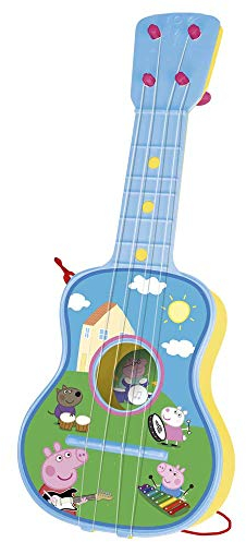 REIG Musicales 2339 REIG Peppa Saite-Gitarre, Modell und farblich sortiert