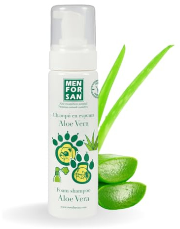 Menforsan Skumschampo med aloe vera för gnagare, kaniner och illrar – 200 ml