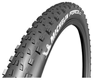 Michelin Unisex – Erwachsene Force XC Performance faltbar Fahrradreife, schwarz, 26