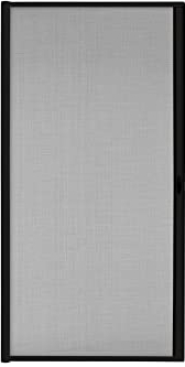 jarolift 3 in 1 Zanzara Fliegengitter-Tür Insektenschutztür Insektenschutzrollo Schiebetür mit Alurahmen, Bausatz, Kürzbar, 125 x 220 cm (B x H), Anthrazit