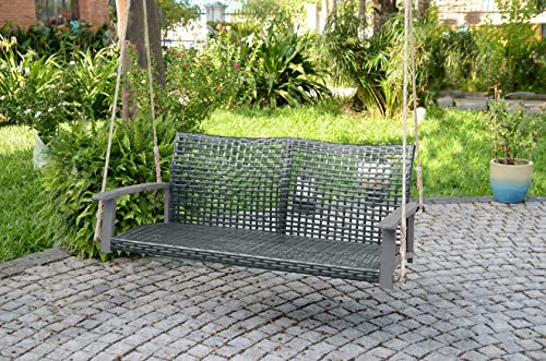 Benelando Hängebank 180kg belastbar Gartenbank Sitzbank Bank Gartenschaukel Schaukel