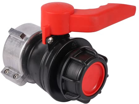 FOGWOWO IBC Adapter Kugelhahn 60 mm zu 80 mm IBC Tank Zubehör