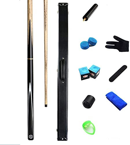 RYGHTTYT Billard Queue Tasche Pool Queues, 57 Zoll 18Oz Personalisierte Ash Snooker Queue 3/4 Joint Billard Rod mit Queue Etui,11,5 mm(Color:#4;Size:11.5Mm)