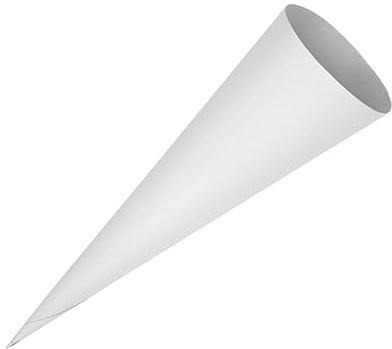 Stick & Style Geschwistertüten Rohling aus Pappe 35 cm