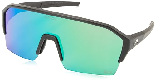 ALPINA RAM HR Q-LITE V - Verspiegelte, Kontrastverstärkende & Beschlagfreie Sport- & Fahrradbrille Mit 100% UV-Schutz Für Erwachsene