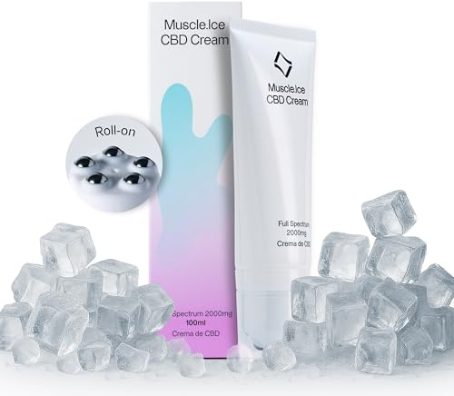 VOTUM Recuperador Muscular – Crema Efecto Frío Vegana 2000 mg, Crema con Aceites Naturales, Alivio Rápido para Dolores Musculares y Articulares, Formato Roll-On