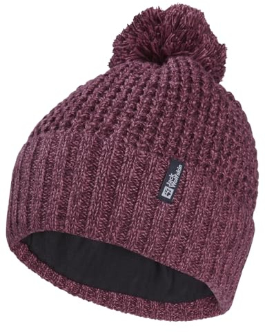 Jack Wolfskin Unisex Medley Knit W Beanie-Mütze, Amaranth, M EU