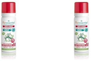 Puressentiel - SOS insetti - Spray Bimbo - Protezione efficace e duratura per la pelle - Effetto lenitivo - Testato sotto controllo dermatologico e pediatrico - A partire dai 6 mesi di età - 60 ml