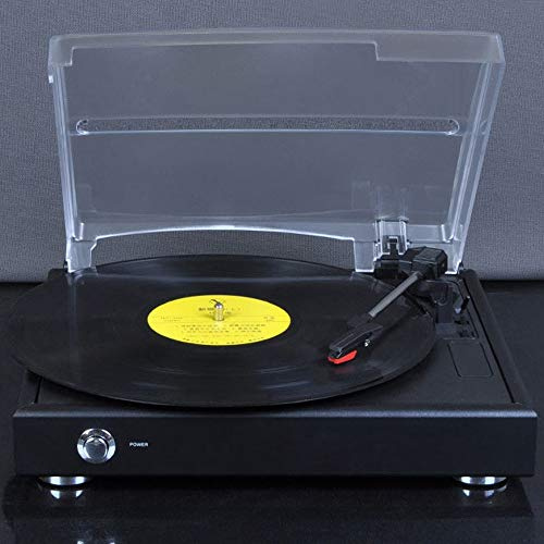 ZJFHEYUO Giradischi retrò in Vinile, fonografo Antico, Macchina per invasatura, Soggiorno, Dischi Vintage per grammofono