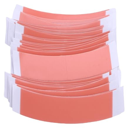 YUYTE Doppelseitiges Perückenband für Lace-Front-Perücken, 50 Stück Wasserfeste Klebestreifen mit Starkem Halt – Lace-Front-Klebeband Zur Befestigung von Perücken, Toupets und (PINK)