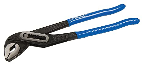 Silverline Slim Jaw Waterpump Pliers – 250mm Length, 40mm Jaw Capacity, Adjustable Grip Tool for Plumbing & Maintenance (PL22)