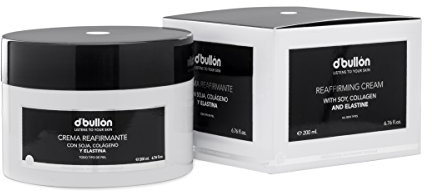 VALQUER ORIGINS Uppstramande kroppskräm för mage, byst och lår med soja, kollagen och elastan | Lyftande, tonande, återfuktande och närande effekt | naturliga ingredienser | 200 ml