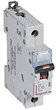 Disjoncteur DX³ 25kA - 1P 230V~ à 400V~ - 10A - courbe Z - 1 module