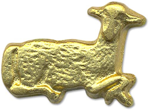 Verzierwachs 2x Osterlamm ME36326