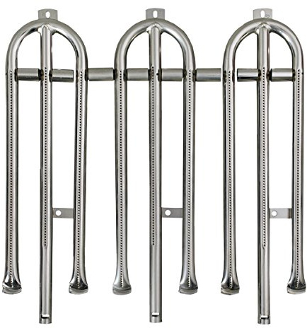 Brennerrohrset für 3-flammige Gas- Grill-/Bräter Gasgrill Grill Gastrobräter Profigrill Verein