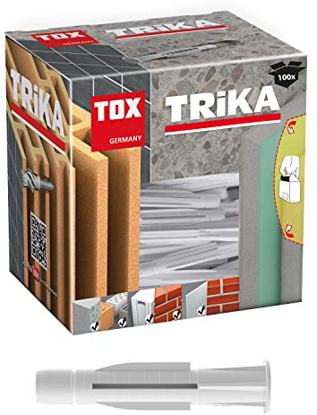 TOX cheville universelle Trika 5 x 31 mm, 100 pièces, 011100021