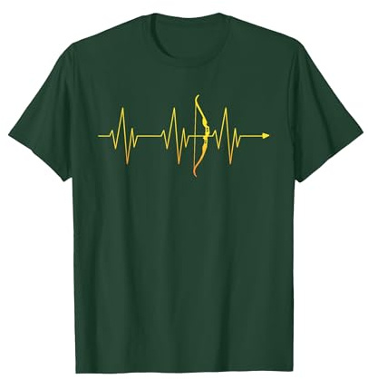 Bogenschießen T-Shirt Herren Bogenschütze Bogensport T-Shirt