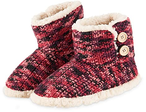 CityComfort Zapatillas Mujer Casa Altas, Pantuflas Mujer Tallas 36-41, Zapatillas de Casa Mujer con Forro Polar