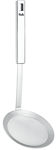 Fissler Original-Profi Collection/große Edelstahl-Schaumkelle, Abseih-Löffel mit Sieb,Fett-Abschäumer, Premium-Küchenhelfer