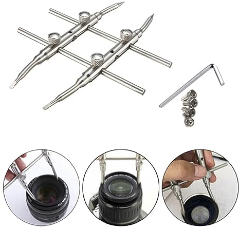 Réparation de clé d'objectif numérique, Outil de réparation d'objectif pour Caméra