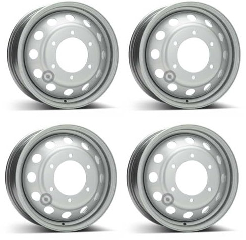 4x Alcar Stahlfelgen 4-9197 6.0Jx16 ET109,5 6x180 kompatibel mit Ford Transit Van