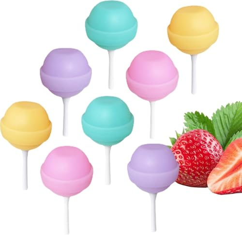 Moldes para helados caseros, moldes para helados, moldes para piruletas, moldes para caramelos duros, 4/8 moldes reutilizables para helados
