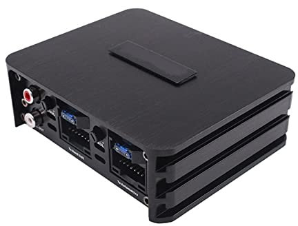 Amplificador Audio, Procesador de coche sin pérdidas, amplificador de potencia DSP de 4 vías, altavoces, amplificador plug-and-play for piezas de modificación Universal , para el hogar o tu Coche