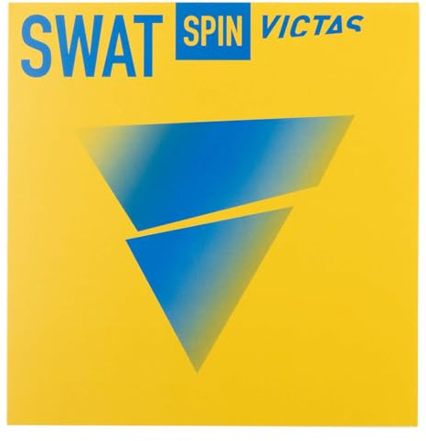 VICTAS MAX 200140 - Goma para tenis de mesa, tensión giratoria, respaldo suave, giro Swat, color rojo
