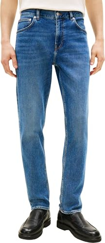 Tommy Hilfiger Denton STR SEP Indigo MW0MW41901 Diritto, Denim, 33W/30L, Denim (Indaco Settembre), W33 / L30